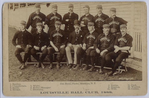 1888 Joseph Hall Louisville Team Photo